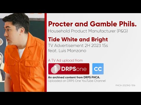 Tide White And Bright TV Ad 2H 2023 15s With Luis Manzano Philippines CC