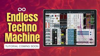 Full Endless Improvised Techno Machine on iPad + miRack (Tutorial Coming) Guide