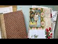 Craft with me #roxyschristmas2023 | choosing pages for Christmas journals Ep02