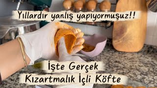 Asla Dağılmayan Kızartmalık İçli Köfte Hamuru İncecik Ve Bol Harçlı Tam Ölçü
