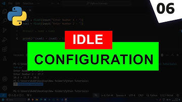 How To Configure Python IDLE | Font Style | Customise Theme | Add Line Numbers