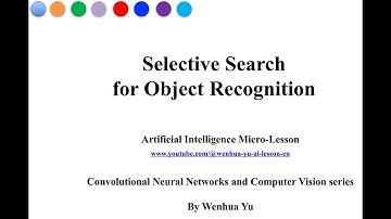 Selective Search for Object Recognition