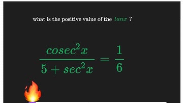 Find the Positive Value of Tangent in this Trigonometric Equation (Math Olympiad preparation)