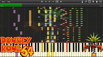 DK64 - Mad Jack (Frantic Factory Boss) (Synthesia)