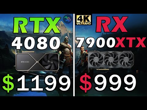 RTX 4080 vs RX 7900 XTX | REAL Test in 13 Games | 4K