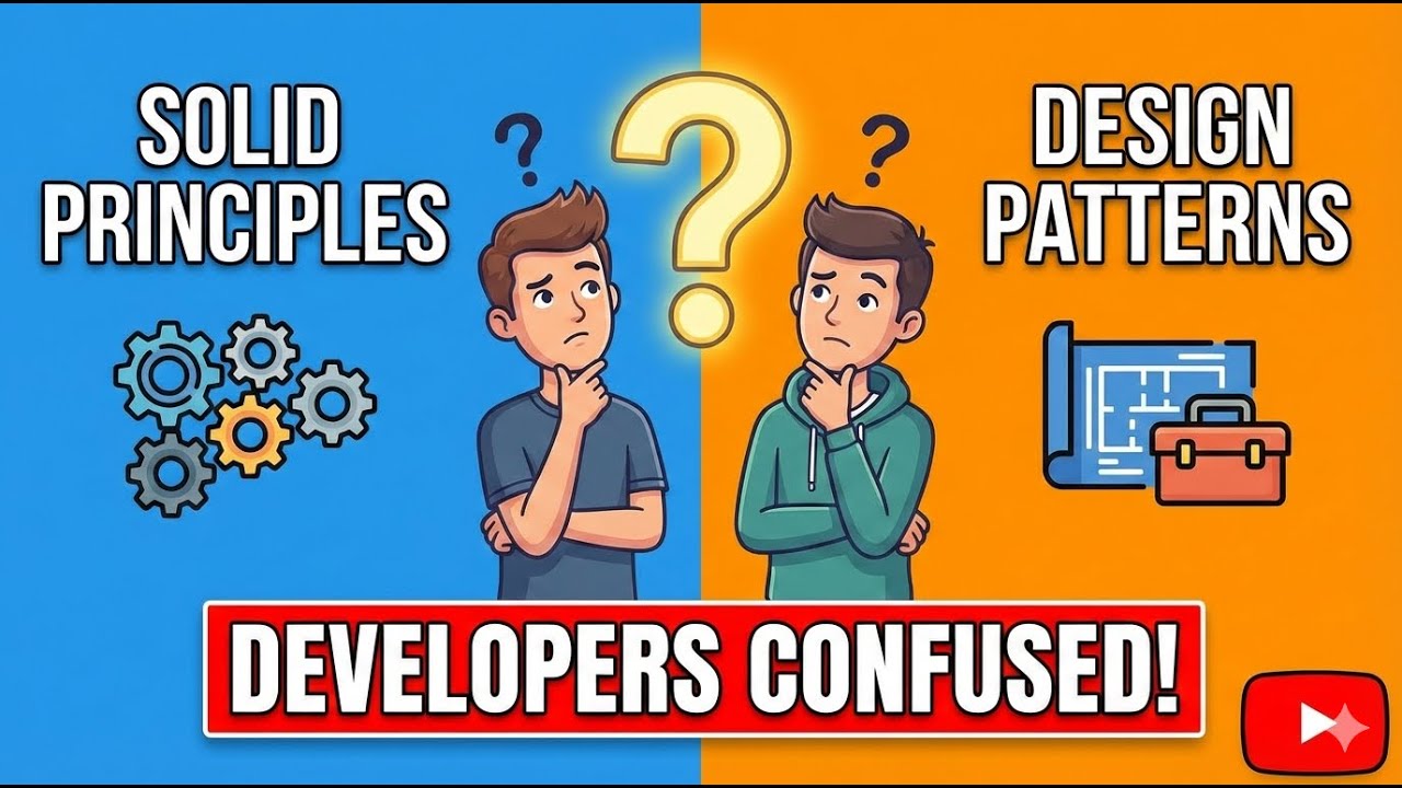 SOLID Principles vs Design Patterns | Developers Confused? Explained in ...