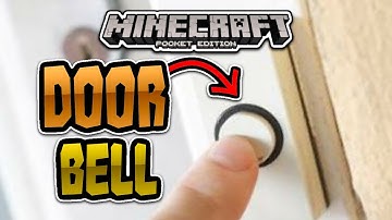 MCPE 1.1.0.0|Working Doorbell|Command Block Creation