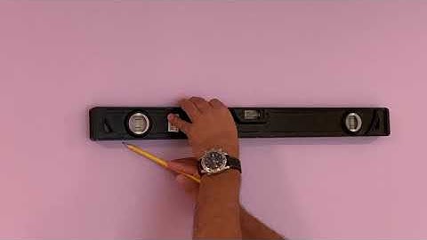 How to Hang a Mirror Using a Z-Bar