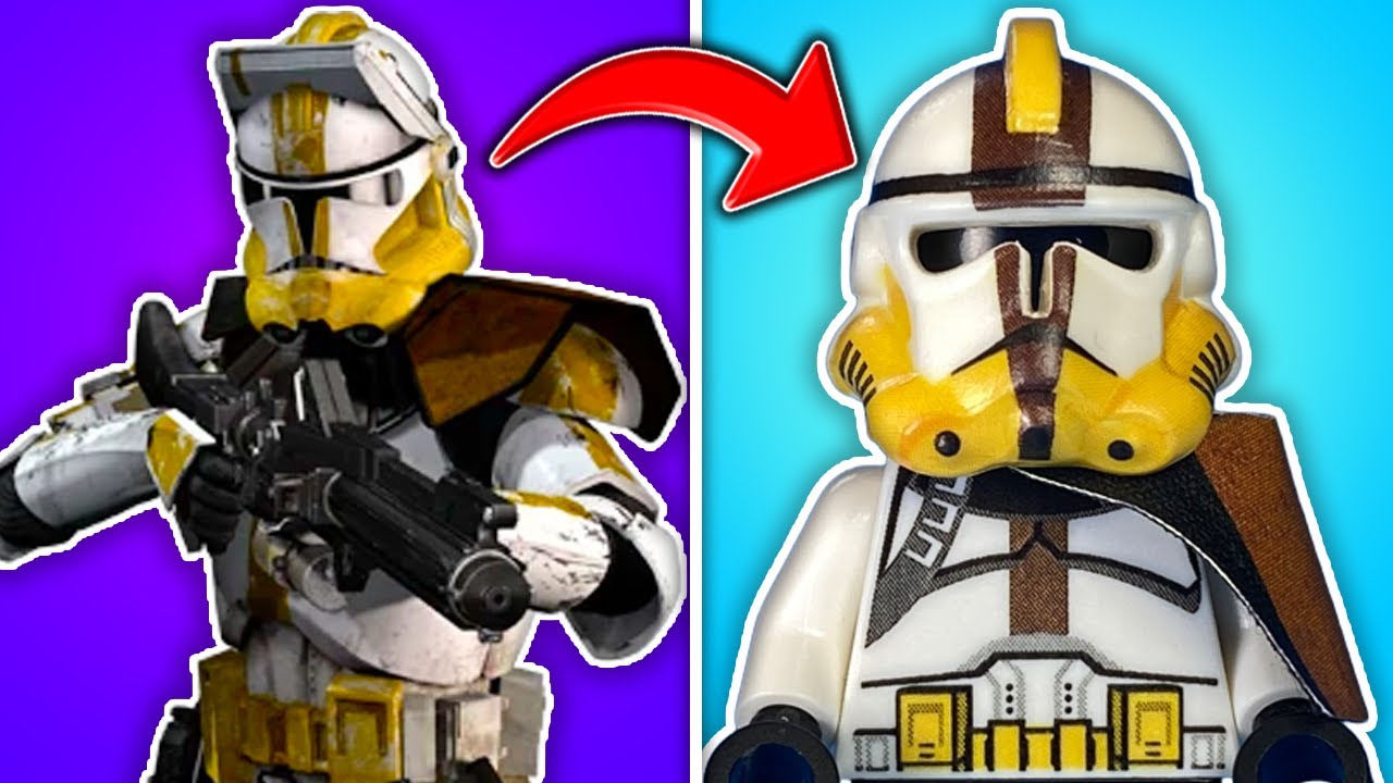 Making Classic Commander Bly in LEGO