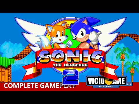 SONIC 2 de Mega Drive - Gameplay Completo, do Início ao Fim