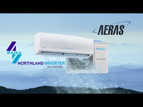 Кондиціонер Daiko DAIKO NORTHLAND R32 Wi-Fi ready (9-24 BTU) -25°С, відео 2