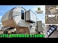 New 2018 ROCKWOOD 8289WS Signature Ultra Lite Fifth Wheel Rear Living Room Colorado RV