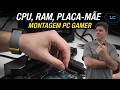 📢 AO VIVO PC GAMER: PLACA-MÃE, CPU e RAM! Montando a Base do Seu Setup! (Corte Essencial)