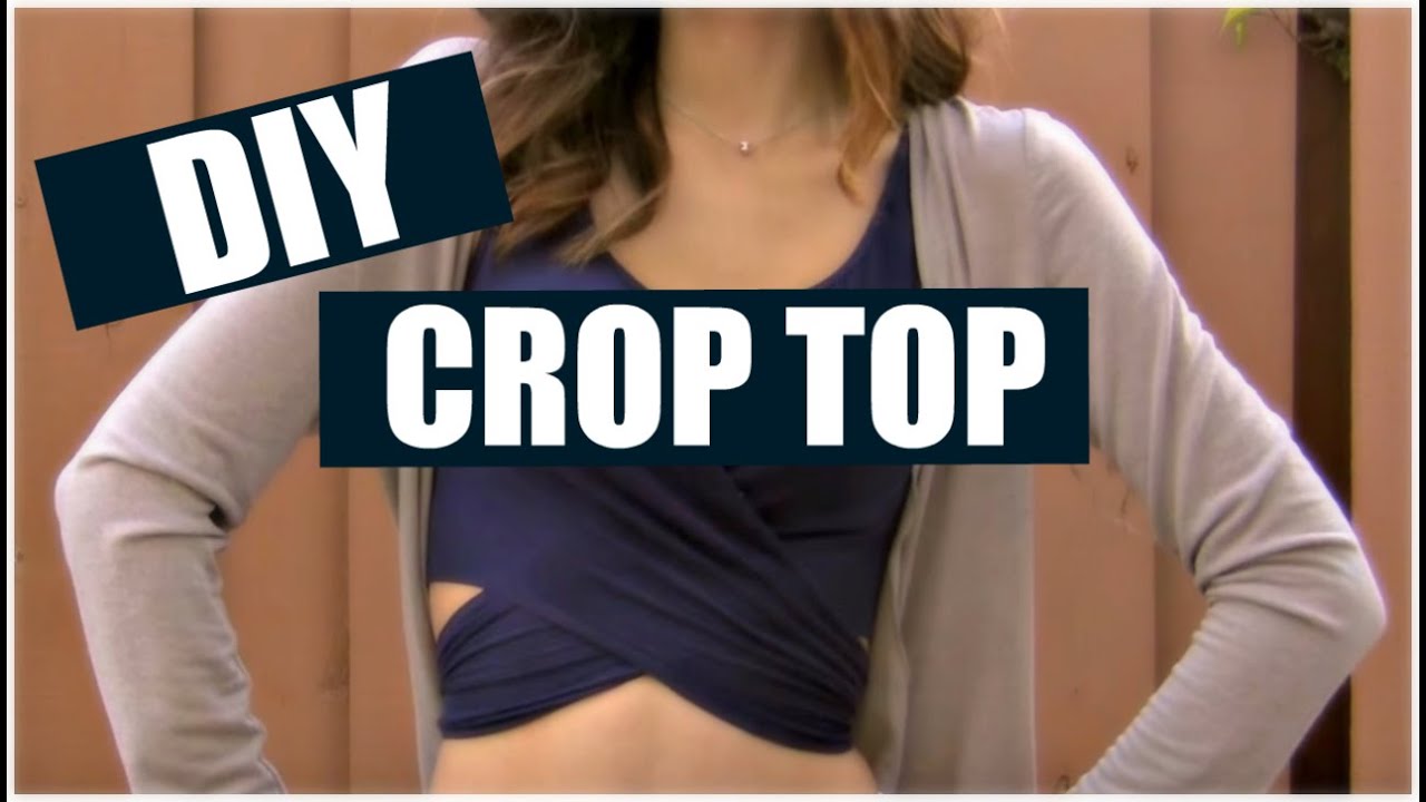 DIY Balenciaga Inspired Crop Top - Easy & Under $10