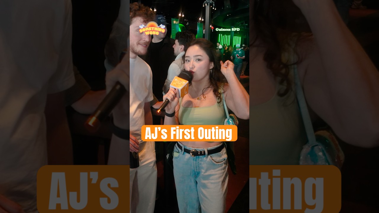 AJ’s First Outing 🎤 A Song about Love #somethingwongshow #fyp #toronto #streetinterview #artist