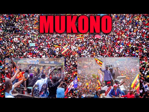 LIVE H E Bobi Wine Heads To MUKONO Unbelievable Crowds Fill The Streets Day 47