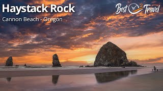 Explore Haystack Rock at Cannon Beach, Oregon, and See the Tide Pools and Tufted Puffins up Close!