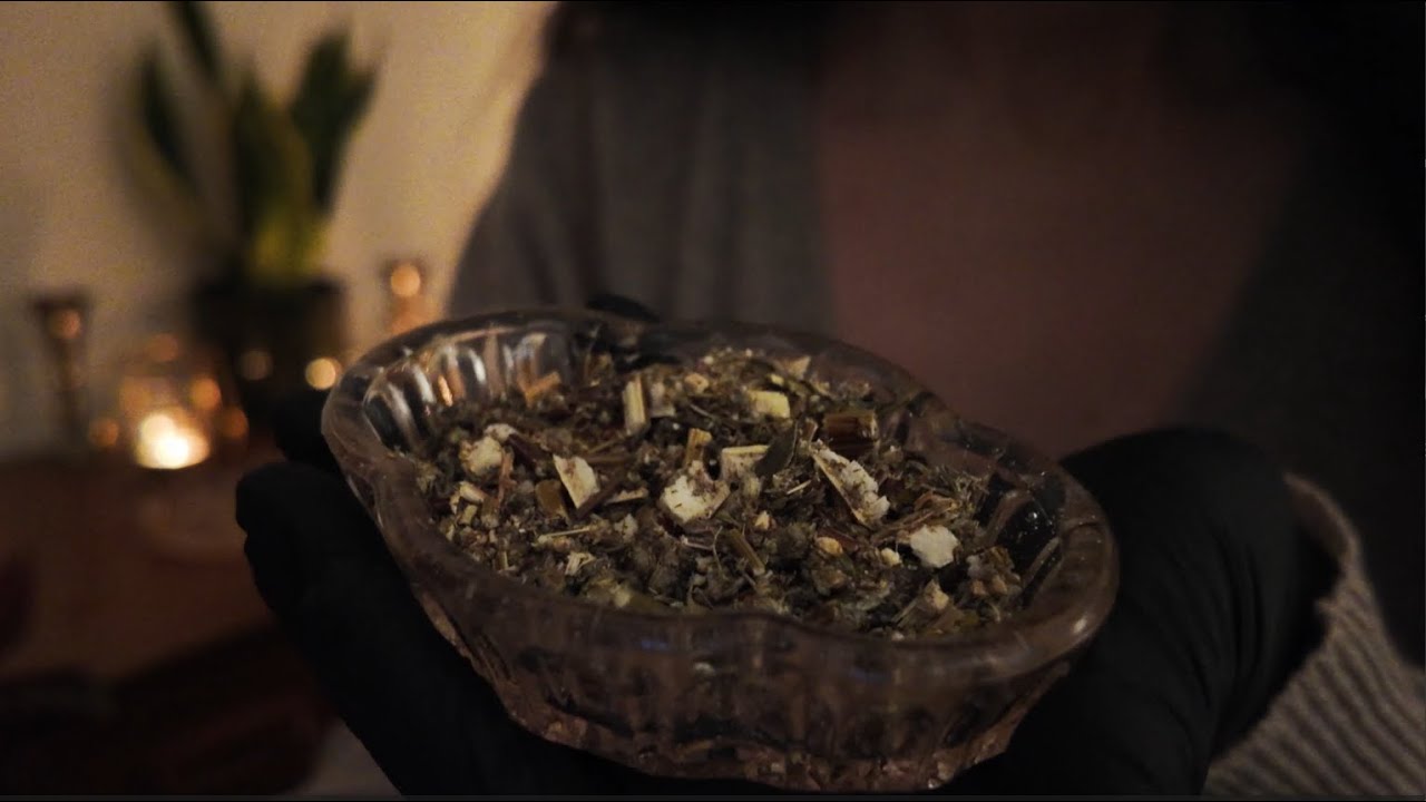 Исцеление полыни 🌿 [ASMR] Аптекарская серия - уход за лицом, мокса, иглоукалывание