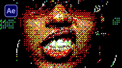 Create Colorful Dithered Effect In After Effects With No Plugins!