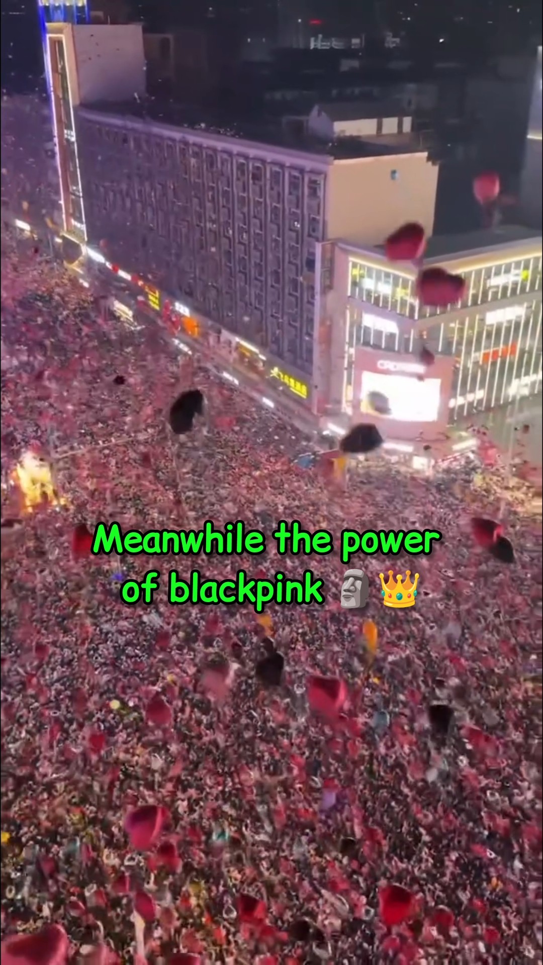 Crowd for Blackpink was insane ?? #blackpink #fypviralシ #ytshorts #attitude #blink @BLACKPINK
