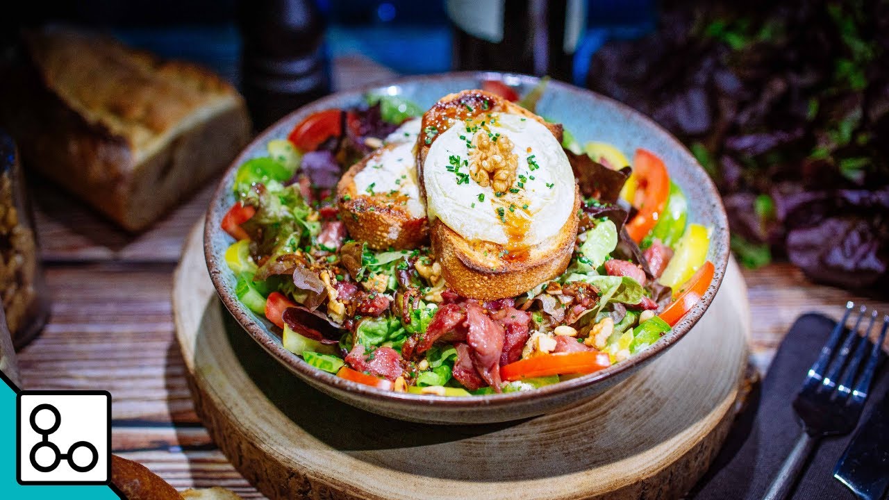 Salade de chèvre chaud - YouCook
