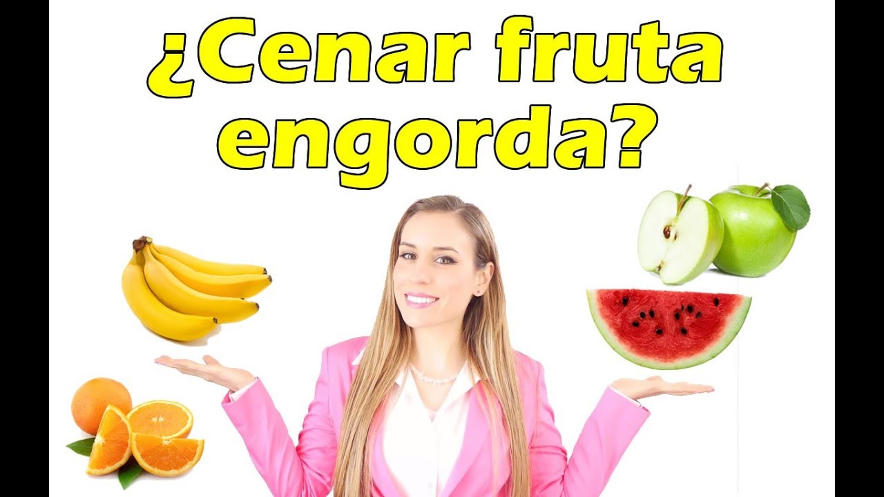 Cenar fruta ayuda a adelgazar
