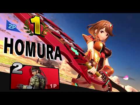 ホムラ/ヒカリ 非VIP(600万) vsVIPスネーク【スマブラSP】