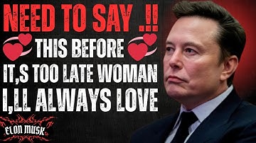 Before It’s Too Late… A Message From My Heart ❤️ | Elon Musk