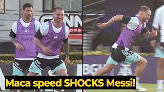 Mac Allister Shocks Messi As Liverpool Players Training Hard On International Duty