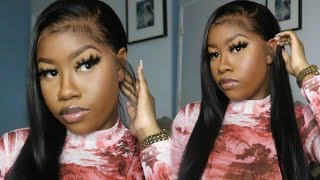 How To Get The Soft Baby Hair Look FT Ruiyu Hair 13x6 Transparent Lace Wig | THE TASTEMAKER screenshot 3