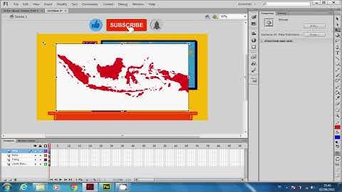 Cara Membuat Animasi Globe Di Adobe Flash Dan Animate Menggunakan Classic Tween Part 1