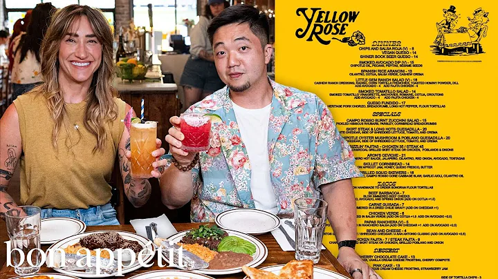 Eating Everything on the Menu at NYC’s Hottest Tex-Mex Restaurant | One of Everything | Bon Appétit