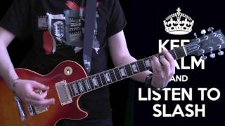 Slash &amp; Myles Kennedy - Battleground (full guitar cover)