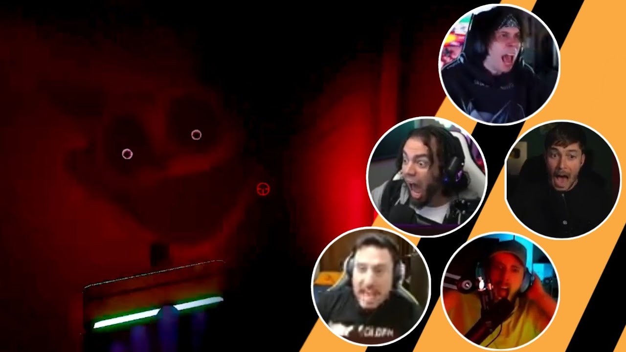 Reacciones de Youtubers al Susto de Catnap | Poppy Playtime Chapter 3