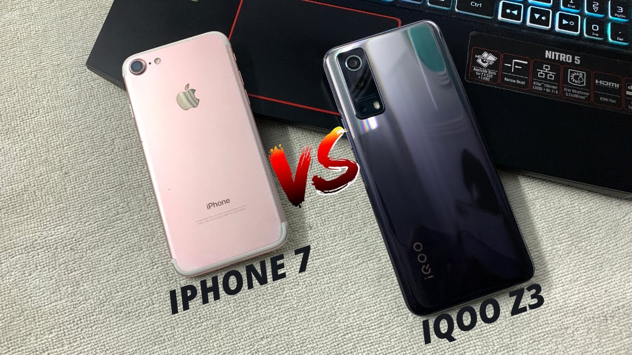 IQOO Z3 Vs iPhone 7 (SD 768G vs A10 Fusion)🔥🔥 YouTube