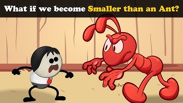 What if we become Smaller than an Ant? + more videos | #aumsum #kids #children #education #whatif
