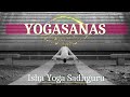 Yogasanas  les postures millnaires du hatha yoga classique  isha yoga sadhguru