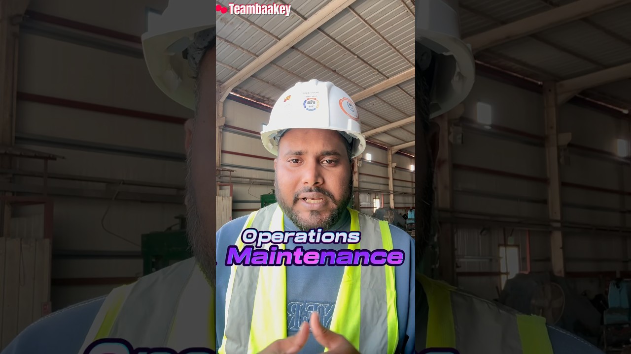 URGENT HIRING OPERATION MAINTENANCE JOBS 
