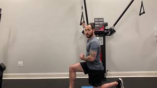 Half Kneeling Inline Chop (Cable)