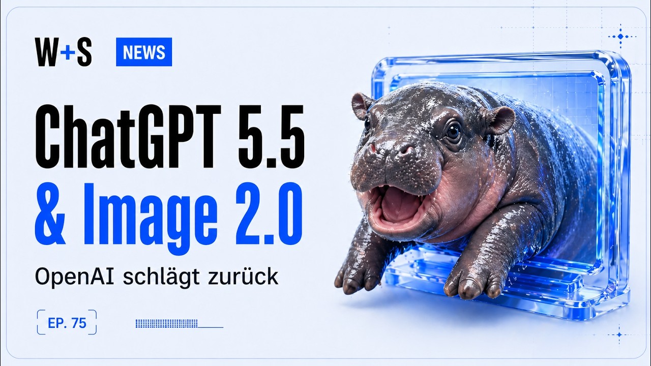 GPT 5.5 ist da: Der erste echte LLM-Hit seit 2 Jahren? | Wasner + Steinschaden #1