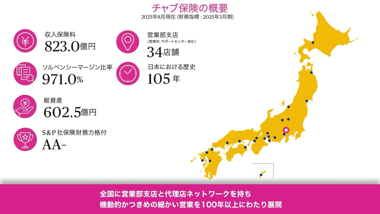 Chubb損害保険株式会社（チャブ保険） 会社案内 - YouTube