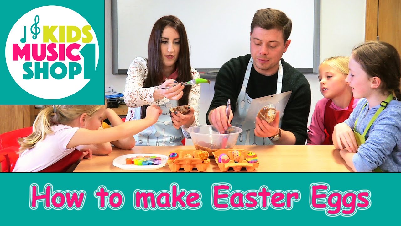 How to make Chocolate Easter Eggs YouTube