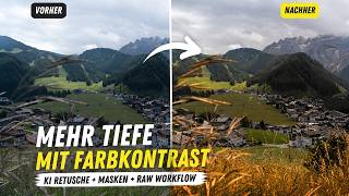 Landschaftsfoto bearbeiten: Mit diesem Farb-Trick erzeugst du sofort mehr Tiefe!