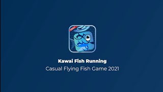 Kawai Fish Running 2021 Casual Flying Fish Game Popular screenshot 1