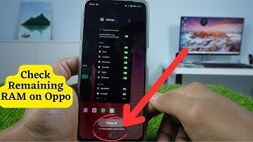 How To Check Remaining RAM On Oppo A17 A17K A55 A77S Reno 8 & Other Oppo Android 12