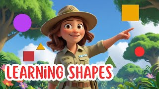 Shape Safari Song (Finding and Learning Shapes Song) | Nursery Rhymes & Kids Songs