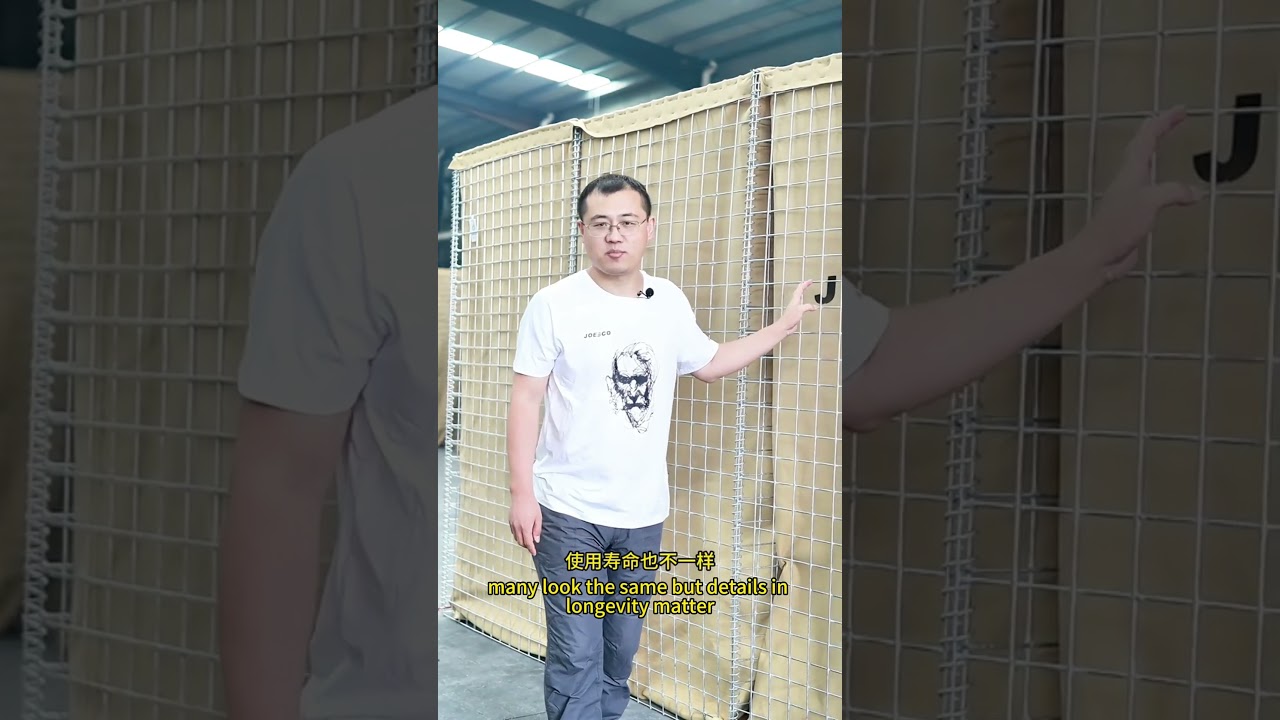 Hesco barriers' prices are easy. 