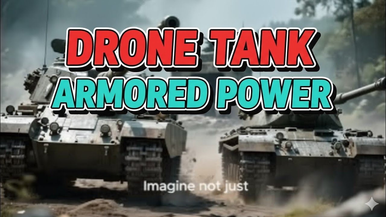 The Armored Drone Tank That Can Change Modern Warfare