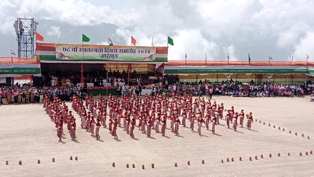 Ramakrishna Dance 2024 Kurseong❣️ 78th Independence day Celebration Kurseong 2024❣️