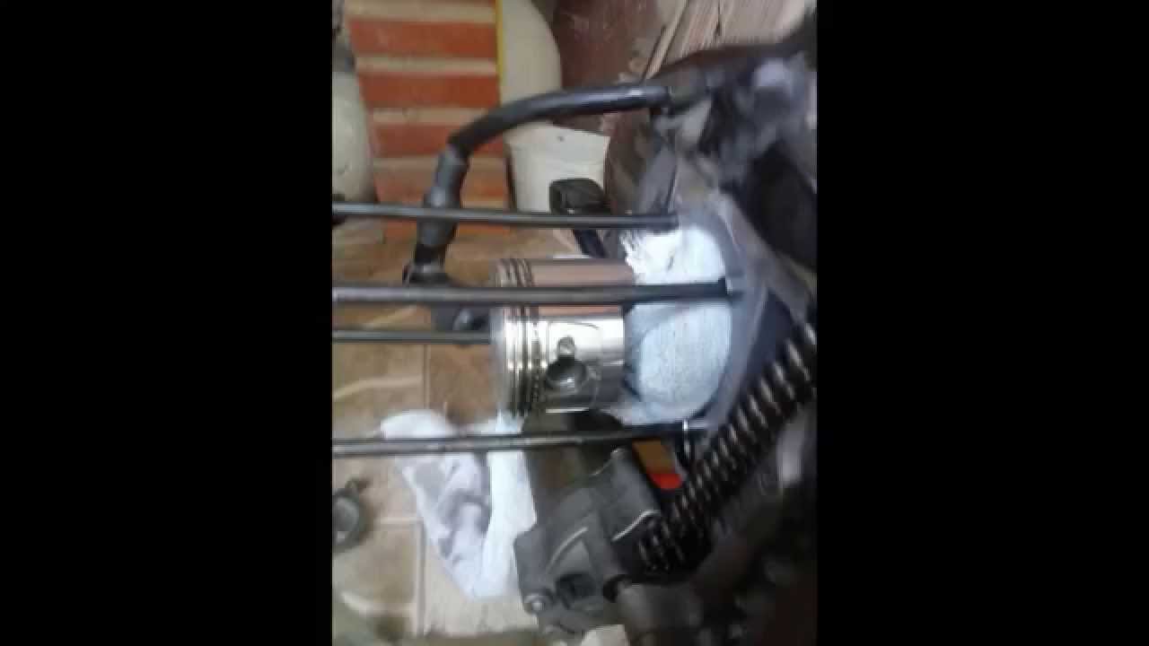 Zig 50 cc modificada para o kit 70 cc